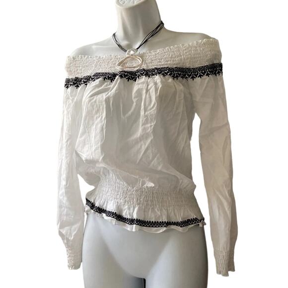 The Limited Off Shoulder Top Blouse Woman’s XS - Picture 1 of 6